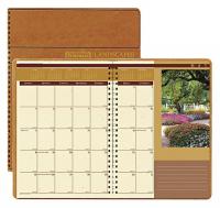 35X324 Monthly Planner, Ruled, 7-1/2 x 11 In.