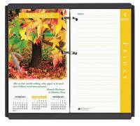 35X337 Calendar Refill, Daily, 3-1/2 x6 In, Nature
