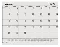 35X340 Calendar Refill, Monthly, 22 x 17 In, White