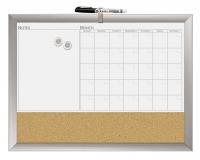 35X358 Dry Erase Board, Magnetic, 24 x 18 In.