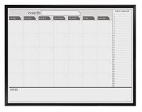 35X363 Mag Monthly Planner, Dry-Erase, 36 x 48 In