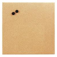 35X366 Magnetic Canvas Cork Board, 17 x 17 In