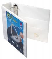 35X375 View Binder, Heavy Duty, D-Ring, 3 In, White