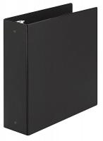 35X390 Binder, O-Ring, 3 In, Vinyl, Black