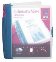 35X523 View Binder, O-Ring, 1 In, Light Blue