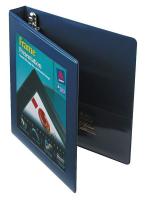 35X633 View Binder, Heavy Duty, 1 In, Navy Blue