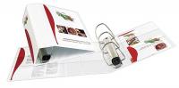 35X646 View Binder, Heavy Duty, D-Ring, 5 In, White
