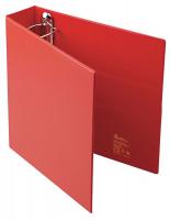 35X663 Binder, Heavy Duty, D-Ring, 2 In, Red