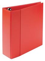 35X665 Binder, Heavy Duty, D-Ring, 4 In, Red