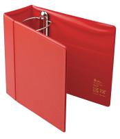 35X667 Binder, Heavy Duty, D-Ring, 5 In, Red