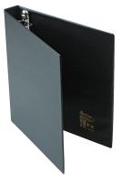 35X707 Binder, Heavy Duty, D-Ring, 1 In, Black