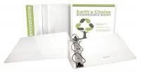35X785 View Binder, Biodegradable, 5 In, White