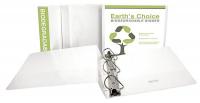 35X790 View Binder, Biodegradable, 4 In, White