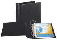 35X804 Binder, Heavy Duty, O-Ring, 4 In, Black