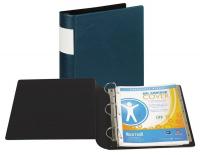 35X821 Binder, Label Holder, 2 In, Teal