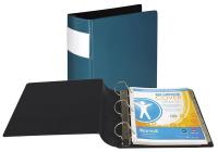 35X825 Binder, Label Holder, 3 In, Teal