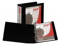 35X852 View Binder, O-Ring, 3 In, Black