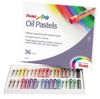 35X908 Oil Pastel Set w/Carrying Case, 36 Pc