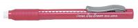 35X914 Retractable Eraser, Red/White