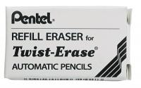 35X917 Eraser Refill, White, Fit Twist Erase, PK 3