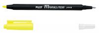 35X964 Ball Pen/Highlighter, Flour Ylw, Blk, PK 12