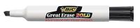 35Y004 Dry Erase Marker, Chisel, Black, Pk 12