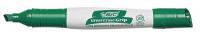 35Y010 Dry Erase Marker, Chisel, Green, Pk 12