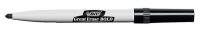 35Y014 Dry Erase Marker, Pocket-Style, Blk, Pk 12