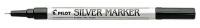 35Y028 Permanent Marker, Silver, Extra Fine
