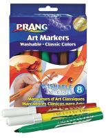 35Y068 Washable Marker, Assorted, Pk 8