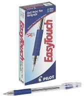 35Y139 Ballpoint Pen, Stick, Med, Blue, Pk 12
