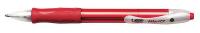 35Y152 Ballpoint Pen, Retractable, Med, Red, Pk 12