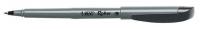 35Y351 Roller Ball Pen, Med, Black, Pk 12