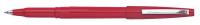 35Y359 Roller Ball Pen, Med, Red, Pk 12
