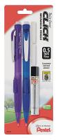 35Y508 Mechanical Pencil, 0.5mm, Assorted, Pk 2