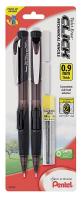 35Y509 Mechanical Pencil, 0.9mm, Assorted, Pk 2