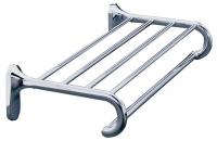 35Z867 Towel Shelf, Polished Chrome, 19-3/8 In L