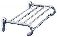 35Z868 Towel Shelf, Polished Chrome, 25-3/8 In L