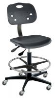 35Z953 Ergonomic Chair, Black, Poly