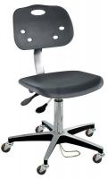 35Z956 Ergo Chair, Black, Poly, Static Control