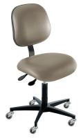 36A104 Ergonomic Chair, Gray, Vinyl
