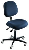 36A106 Ergonomic Chair, Navy, Cloth