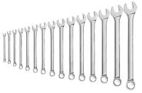 36A205 Combo Wrench Set, Metric, 12 Pt, 15 Pc