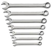 36A305 Combo Wrench Set, SAE, 6 Pt, 7 Pc