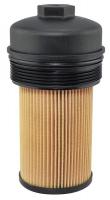 36G593 Air Filter, Element w/Lid, 7 11/16 In. H