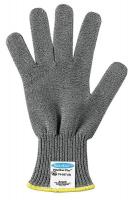 36J063 Cut Resistant Glove, Gray, Reversible, 10