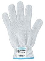 36J088 Cut Resistant Glove, White, Reversible, 9