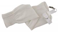 36J095 Cut Resistant Sleeve, 21 In, White