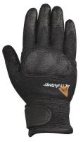 36J108 Fire Resistant Utility Gloves, Black, 9, Pr
