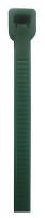 36J223 Cable Tie, 7.9 In, Green, Pk100